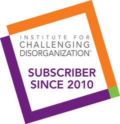 Logo for Institute for Challenging Disorganization Subscriber since 2010
