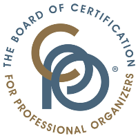 logo for The Board of Certification for Professional Organizers